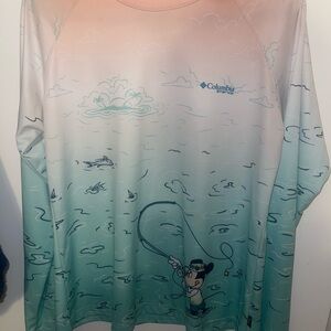 Columbia Pastel Fishing Long Sleeve Shirt